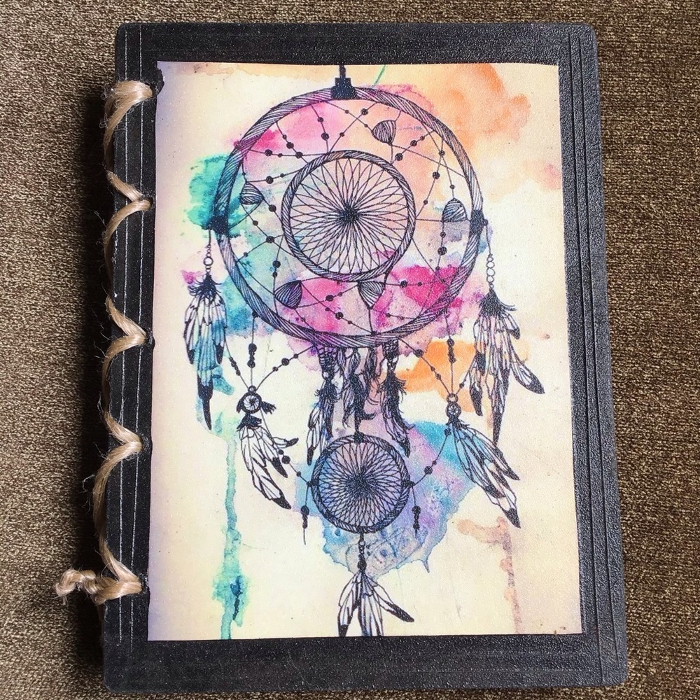 NEW Dream Catcher Journal Rustic Handmade Notebook